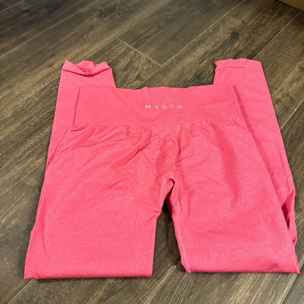 NVGTN NV seamless leggings in hot pink NWOT